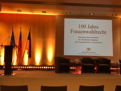 „100 Jahre Frauenwahlrecht“ „100 Jahre Frauenwahlrecht“