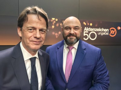 50 Jahre "Aktenzeichen XY... ungelöst" - Der BDK gratuliert! 50 Jahre "Aktenzeichen XY... ungelöst" - Der BDK gratuliert!