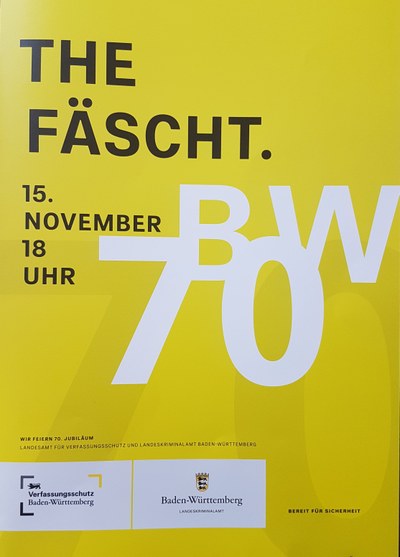 70 Jahre Landeskriminalamt und Landesamt für Verfassungsschutz Baden-Württemberg 70 Jahre Landeskriminalamt und Landesamt für Verfassungsschutz Baden-Württemberg