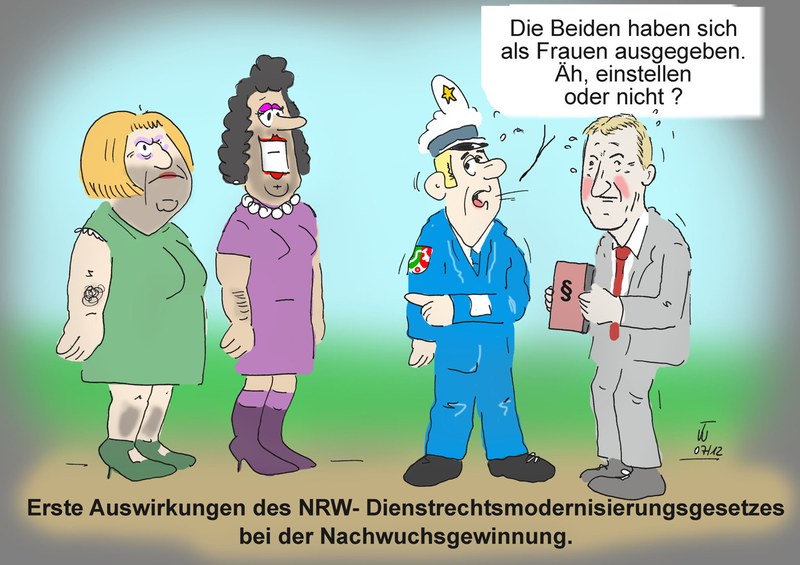 2.000 Beförderungen vorgezogen — Frauenförderung bei der Polizei 2.000 Beförderungen vorgezogen — Frauenförderung bei der Polizei