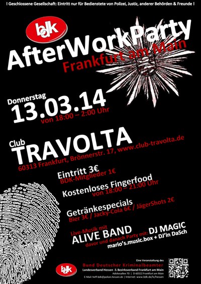 AfterWorkParty am 13.03.14 in Frankfurt am Main AfterWorkParty am 13.03.14 in Frankfurt am Main