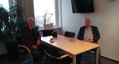Antrittsbesuch beim neuen Landespolizeidirektor Antrittsbesuch beim neuen Landespolizeidirektor