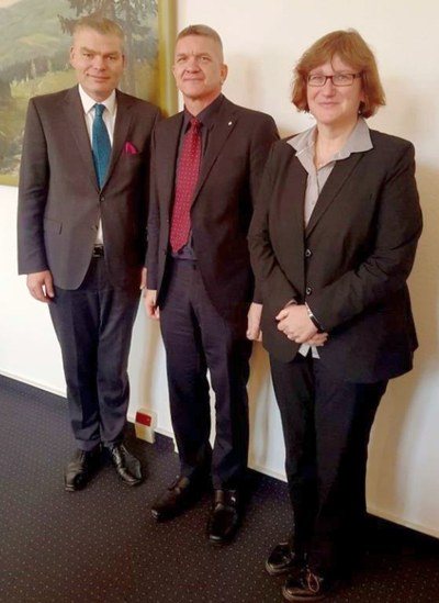 Antrittsbesuch des neuen BDK-Landesvorsitzenden beim Innenminister Antrittsbesuch des neuen BDK-Landesvorsitzenden beim Innenminister