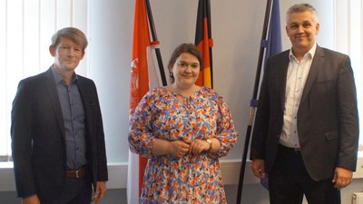 Antrittsbesuch im Polizeipräsidium Antrittsbesuch im Polizeipräsidium