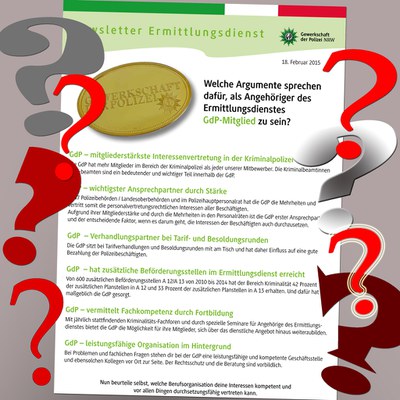 Argumente für eine BDK-Mitgliedschaft Argumente für eine BDK-Mitgliedschaft