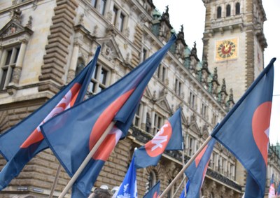 Aufruf zur Beteiligung am ganztägigen Warnstreik und zum Protestmarsch am 22.01.2026