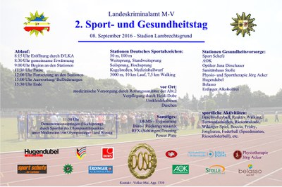 BDK als Partner beim 2. LKA-Sport- und Gesundheitstag BDK als Partner beim 2. LKA-Sport- und Gesundheitstag