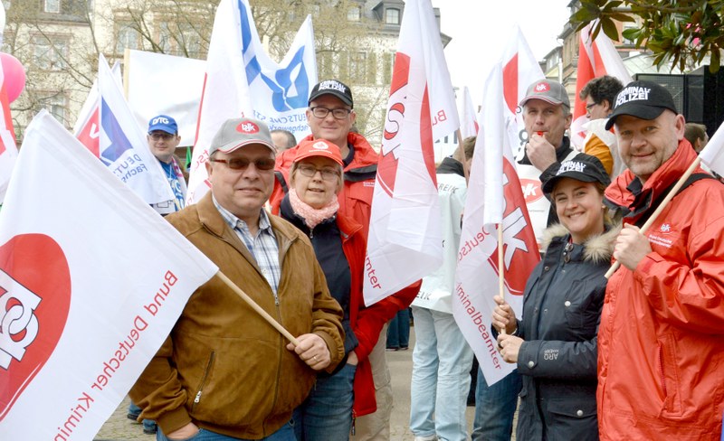 BDK Hessen bei DEMO in WIESBADEN BDK Hessen bei DEMO in WIESBADEN