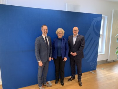 BDK im Gespräch mit der Ministerin für Justiz und Verbraucherschutz, Christine Lambrecht BDK im Gespräch mit der Ministerin für Justiz und Verbraucherschutz, Christine Lambrecht
