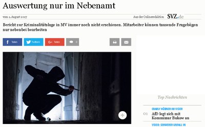 BDK im Gespräch mit der Schweriner Volkszeitung BDK im Gespräch mit der Schweriner Volkszeitung