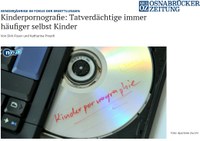 BDK in den Medien - Kinderpornografie: Tatverdächtige immer häufiger selbst Kinder