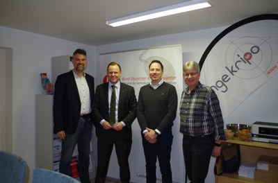 BDK Landesvorstand im Gespräch mit Innensenator Andy Grote BDK Landesvorstand im Gespräch mit Innensenator Andy Grote
