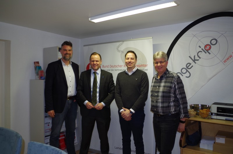 BDK Landesvorstand im Gespräch mit Innensenator Andy Grote BDK Landesvorstand im Gespräch mit Innensenator Andy Grote