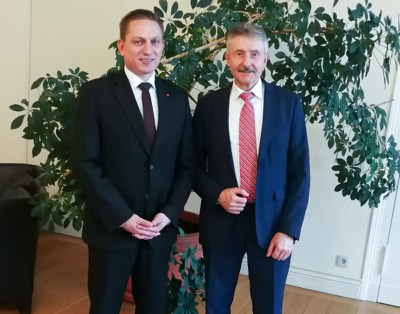 BDK mit Innenminister Karl-Heinz Schröter im Gespräch BDK mit Innenminister Karl-Heinz Schröter im Gespräch