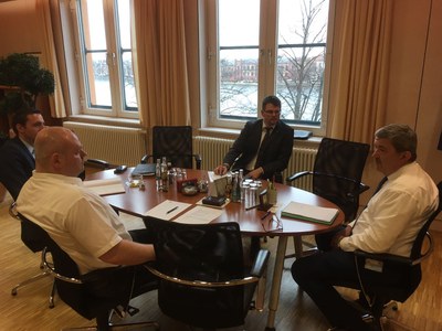 BDK und DPolG bei Minister und Polizeiabteilungsleiter BDK und DPolG bei Minister und Polizeiabteilungsleiter