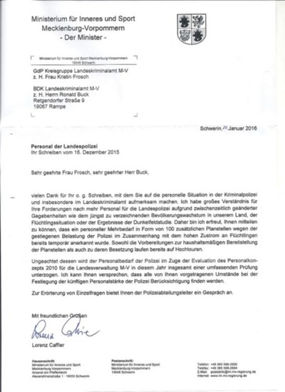 BDK und GdP weiter im Gespräch mit dem Ministerium beim Thema Personal BDK und GdP weiter im Gespräch mit dem Ministerium beim Thema Personal