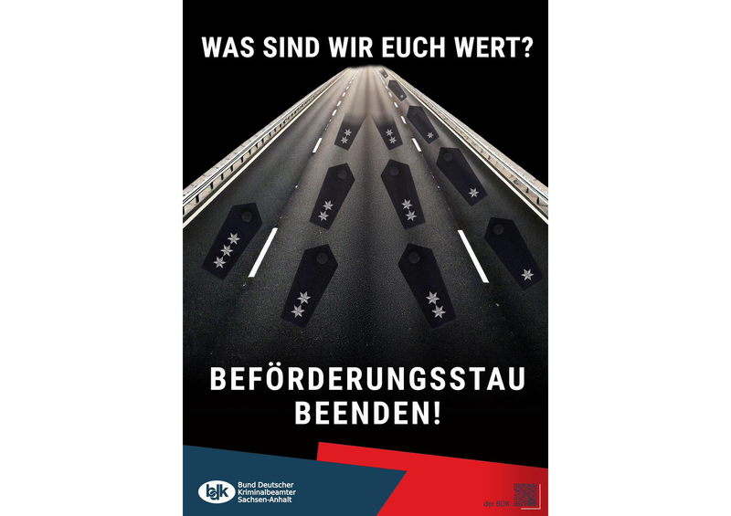 Beförderungsstau bei der Polizei Sachsen-Anhalt: Höherwertige Dienstposten ohne angemessene Bezahlung Beförderungsstau bei der Polizei Sachsen-Anhalt: Höherwertige Dienstposten ohne angemessene Bezahlung