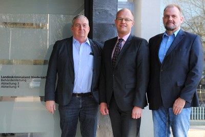 Besuch beim neuen LKA-Vizepräsidenten Besuch beim neuen LKA-Vizepräsidenten