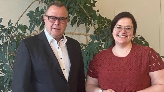 Treffen mit Innenminister Stübgen Treffen mit Innenminister Stübgen