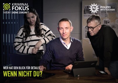 Aus der Kampagne der Polizeiakademie Niedersachsen