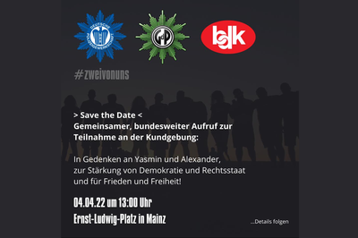 Bundesweiter Aufruf zu zentralem Aufzug am 04. April 2022 in Mainz