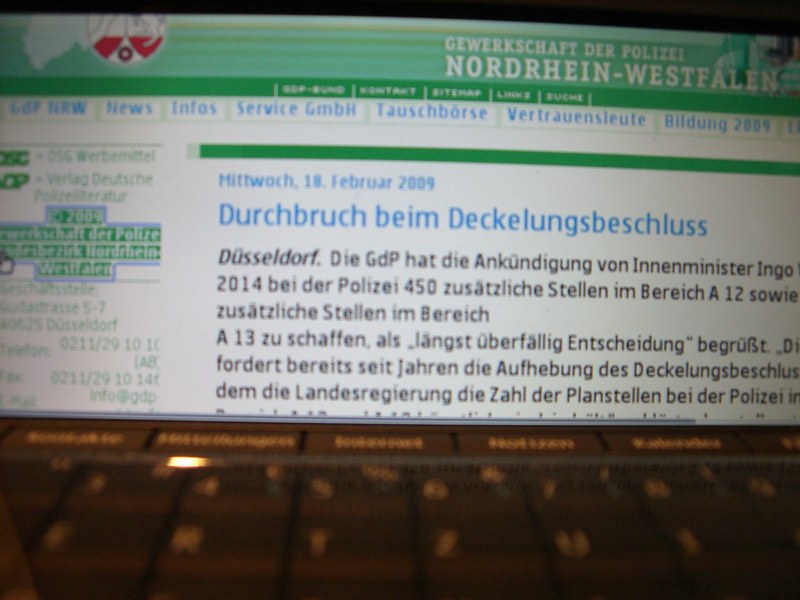 An Dreistigkeit nicht zu überbieten - GdP gefährdet Stellenzuwachs A12/A13 An Dreistigkeit nicht zu überbieten - GdP gefährdet Stellenzuwachs A12/A13