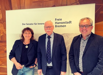 Der BDK Bremen im Austausch mit dem Innensenator Der BDK Bremen im Austausch mit dem Innensenator