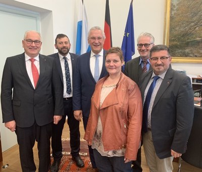 Gespräch mit Innenminister Joachim Herrmann Gespräch mit Innenminister Joachim Herrmann