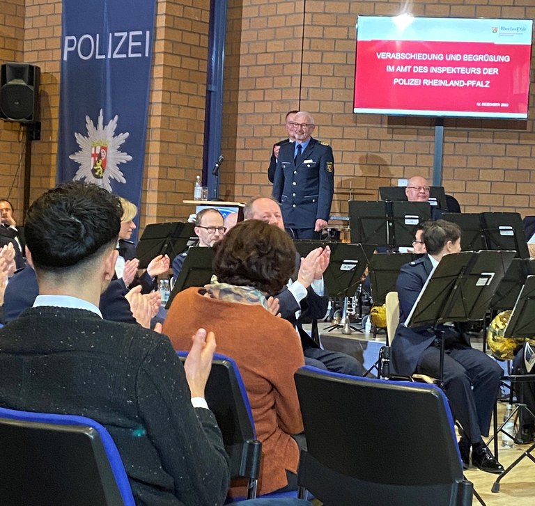 Der Inspekteur der Polizei Rheinland-Pfalz geht in Ruhestand Der Inspekteur der Polizei Rheinland-Pfalz geht in Ruhestand