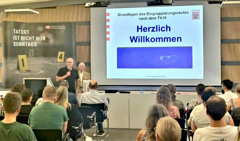 Fachveranstaltung Grundlagen des Tarifrechts in Hessen Fachveranstaltung Grundlagen des Tarifrechts in Hessen