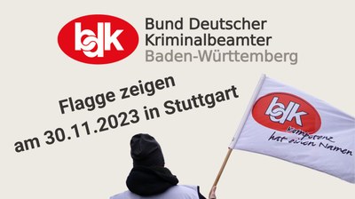Flagge zeigen in Stuttgart Flagge zeigen in Stuttgart