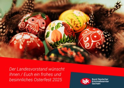Frohe Ostern – Gemeinsam für Sicherheit auch an den Feiertagen Frohe Ostern – Gemeinsam für Sicherheit auch an den Feiertagen