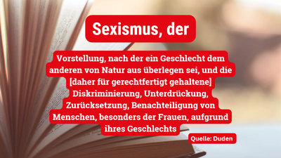 Gemeinsam gegen Sexismus