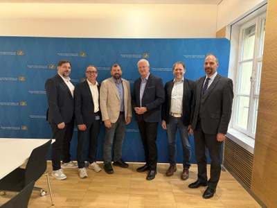 Gespräch im Innenministerium