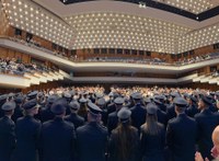 Herzliche Begrüßung der neuen Polizeikommissarinnen und Polizeikommissare der sächsischen Polizei