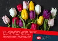 Herzlichen Glückwunsch zum Internationalen Frauentag