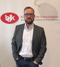 Jan Malik ist stellv. Bundesvorsitzender des BDK 