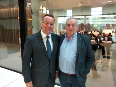 Jour Fix mit Innenminister Pistorius Jour Fix mit Innenminister Pistorius