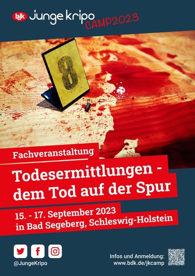 Junge Kripo Camp 2023 - Zuschuss für hessische Mitglieder Junge Kripo Camp 2023 - Zuschuss für hessische Mitglieder