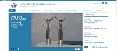 Kandidaten für den Landespräventionspreis 2017 gesucht Kandidaten für den Landespräventionspreis 2017 gesucht