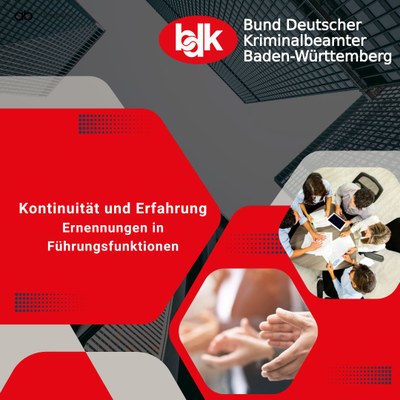 Kontinuität und Erfahrung – Ernennungen in Führungsfunktionen Kontinuität und Erfahrung – Ernennungen in Führungsfunktionen