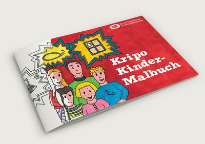 Kripo Kindermalbuch nun auch in Gebärdensprache Kripo Kindermalbuch nun auch in Gebärdensprache