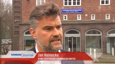 NDR Hamburg Journal: LKA-Chef will Polizei zukunftsfähig machen NDR Hamburg Journal: LKA-Chef will Polizei zukunftsfähig machen