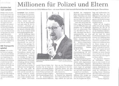 Nur Beruhigungspillen für die Polizei? Nur Beruhigungspillen für die Polizei?