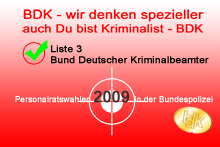 Personalratswahlen in der Bundespolizei beendet - danke, wir sind "drin" Personalratswahlen in der Bundespolizei beendet - danke, wir sind "drin"