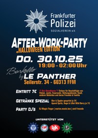 Polizei After-Work-Party am 30.10.25
