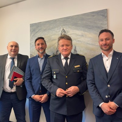Quartalsgespräch mit Blick auf die Zukunft der sächsischen Polizei