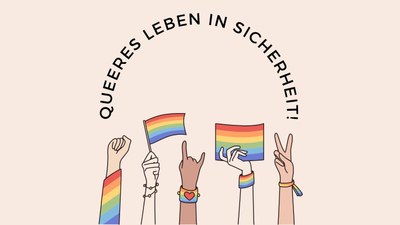 Queeres Leben in Sicherheit! Queeres Leben in Sicherheit!
