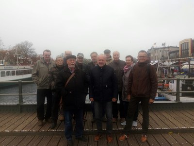 Ruheständler des BDK trafen sich am 24.10.2019 am Stadthafen in Rostock Ruheständler des BDK trafen sich am 24.10.2019 am Stadthafen in Rostock