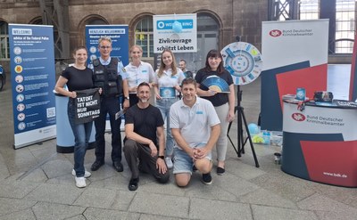 Tag der Zivilcourage am Leipziger Hauptbahnhof – Gemeinsam stark für mehr Sicherheit